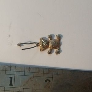 Gold bear pendant